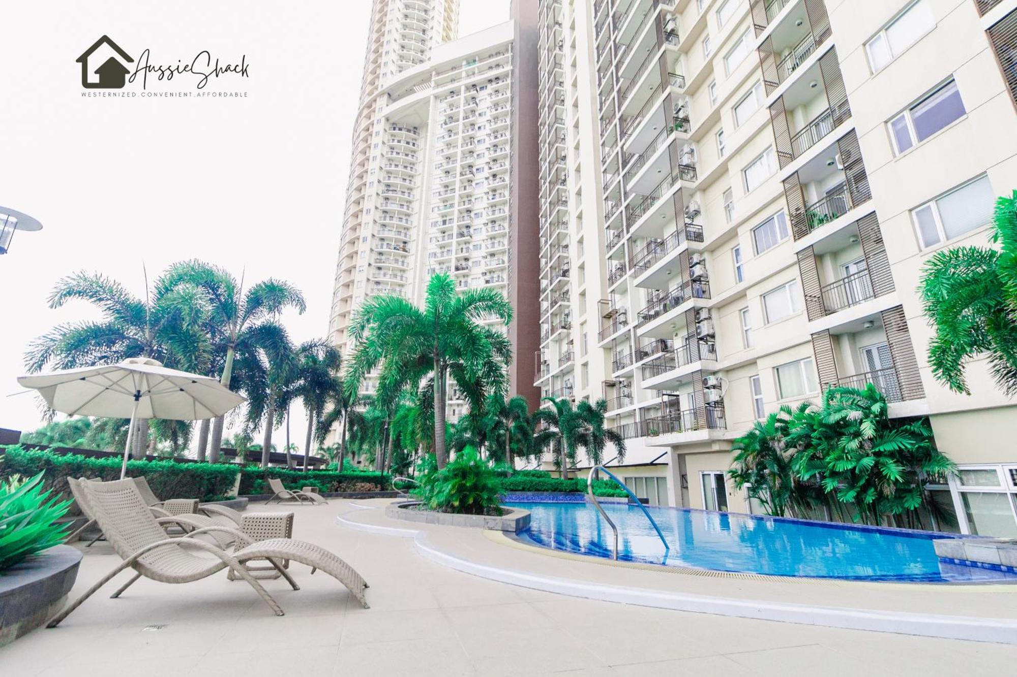 Aussie Shack - 2Br Modern Condo With Skyline View マニラ市 エクステリア 写真