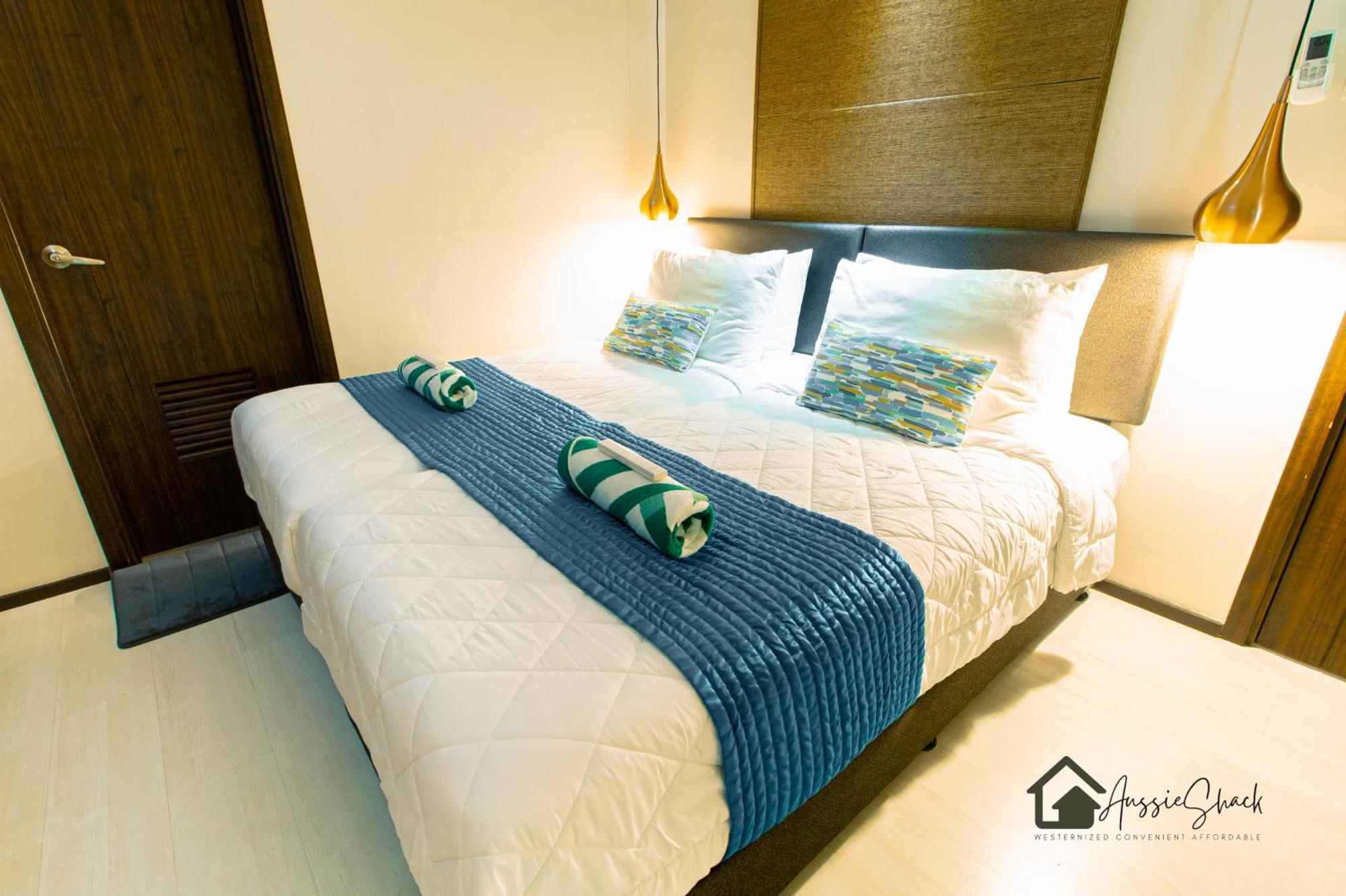 Aussie Shack - 2Br Modern Condo With Skyline View マニラ市 エクステリア 写真