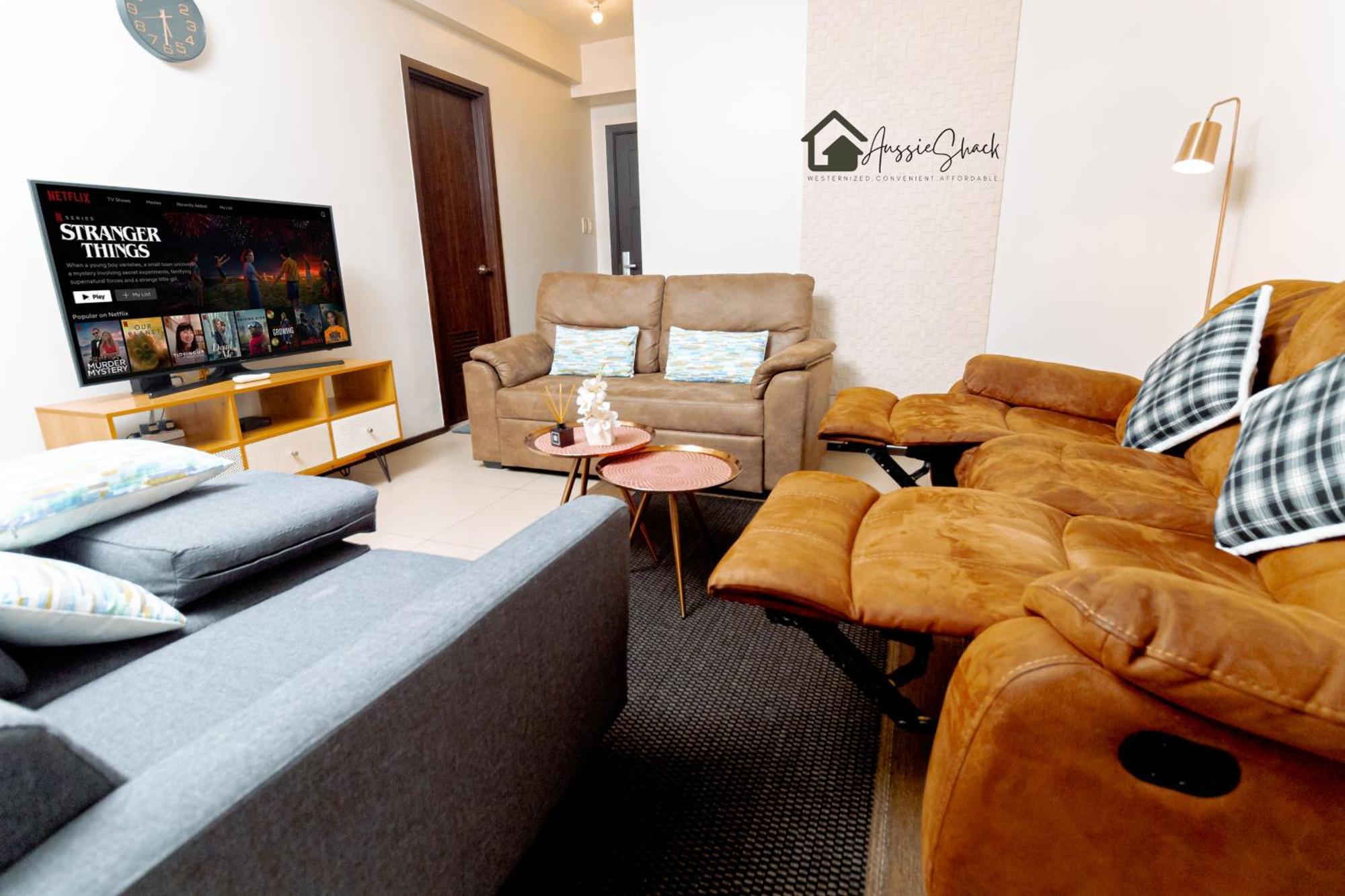Aussie Shack - 2Br Modern Condo With Skyline View マニラ市 エクステリア 写真