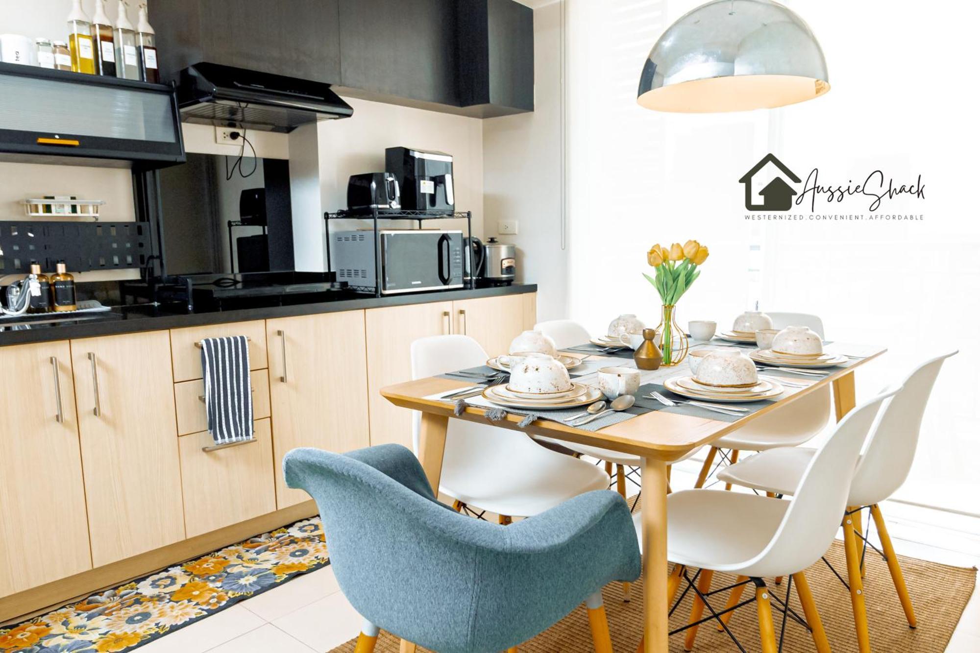 Aussie Shack - 2Br Modern Condo With Skyline View マニラ市 エクステリア 写真